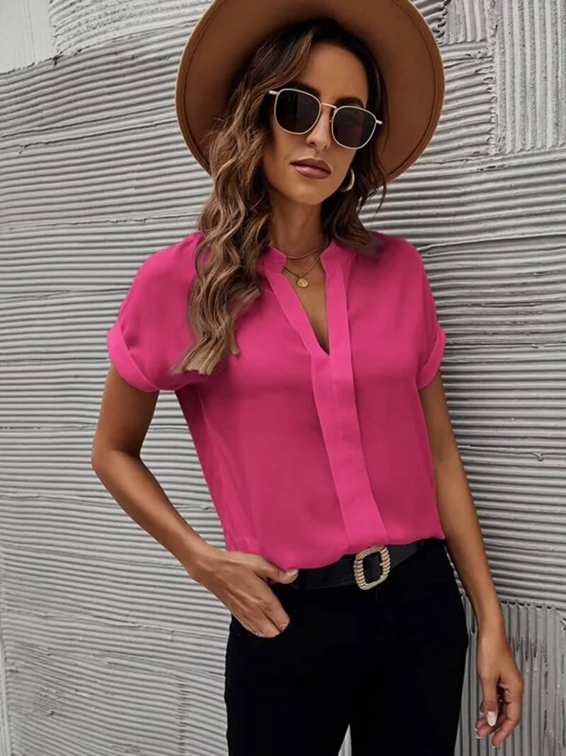 Vrouwelijke Zomerblouse Licht en Casual