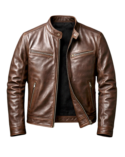 Julian | Robuust en Stijlvol Leren Vintage Jack 1