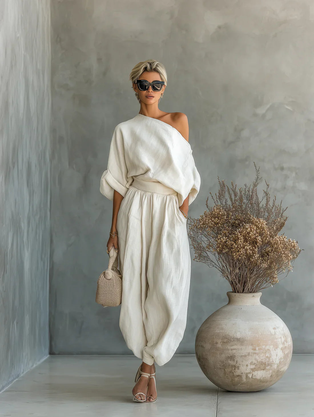 Dames Jumpsuit Comfortabel Luchtig Zomerjurk - StudioMarella