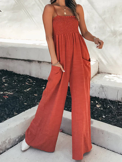 Jumpsuit Strandoutfit Stijlvol Zomerjurk