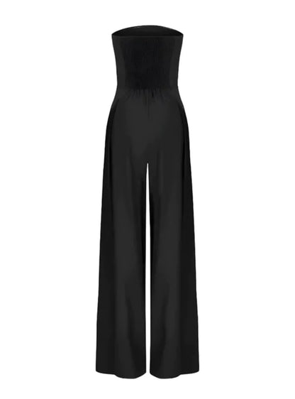 Dames Jumpsuit Zomer Wijd Strapless Jurk Model