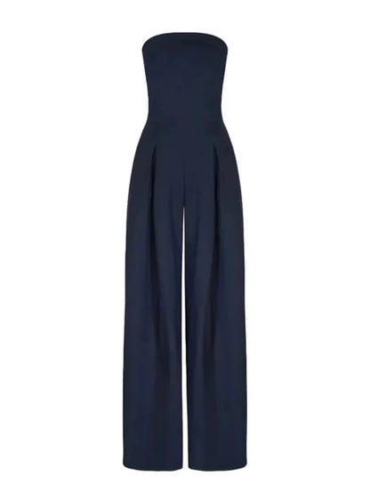 Dames Jumpsuit Zomer Wijd Strapless Jurk Model