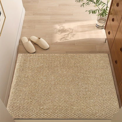 Wasbare Entree Mat met Jutelook – Duurzame Vloermat voor Hal en Drukke Ruimtes 50×80 60×90 80×120 cm