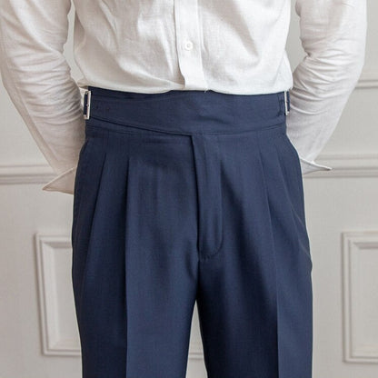 Heren Broek Casual Met Gesp voor Alledaagse Dracht
