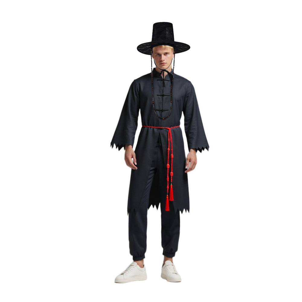 Driedelig Kinderkostuum Zwart voor Themafeesten en Cosplay
