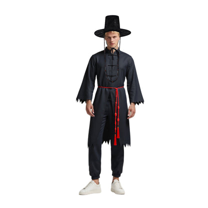 Driedelig Kinderkostuum Zwart voor Themafeesten en Cosplay