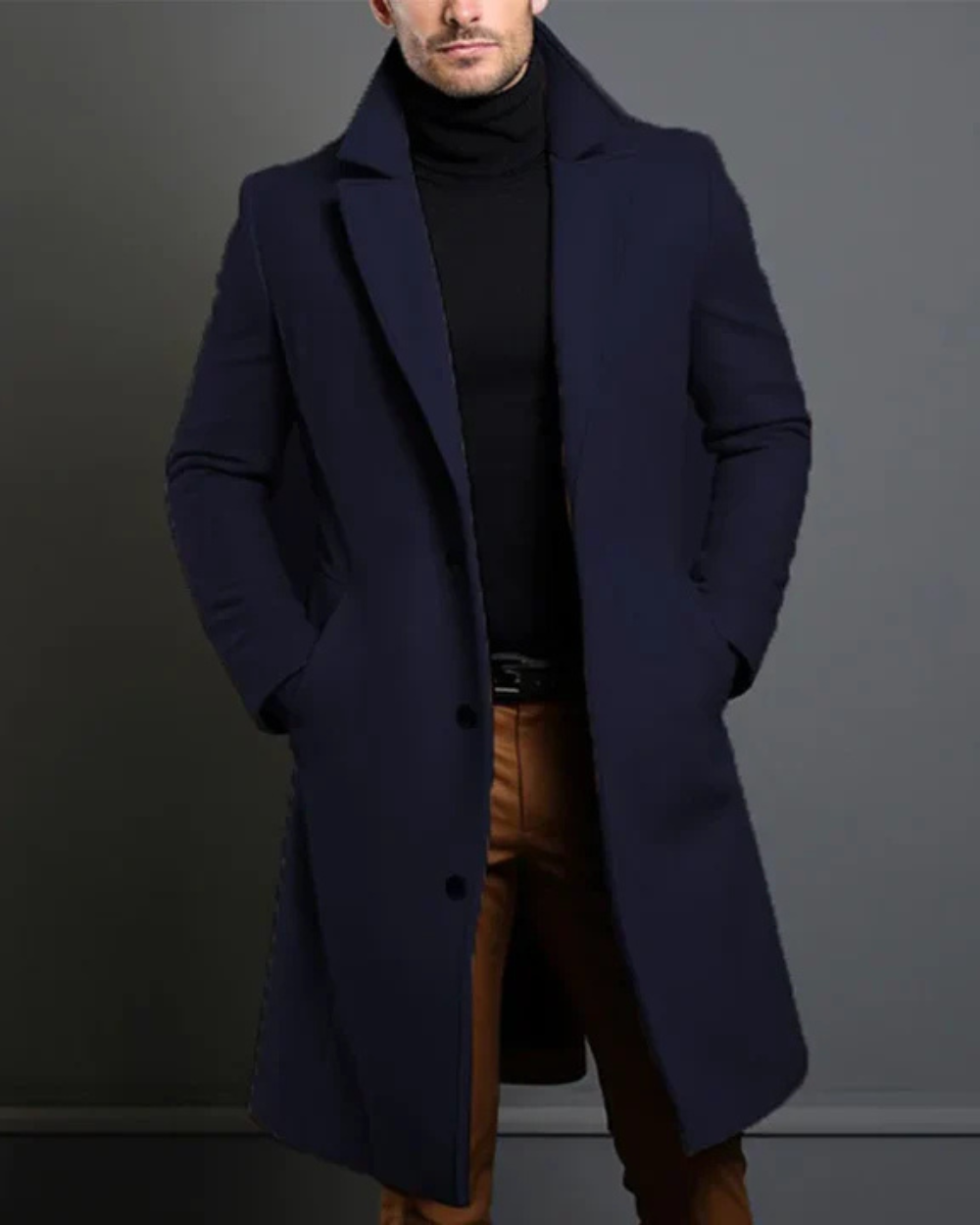 Heren Overjas Warm Waterdicht Winddicht Parka