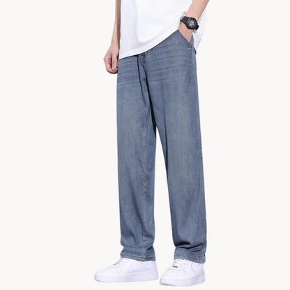 Heren Jeans Loose Fit Retro Casual Stijl