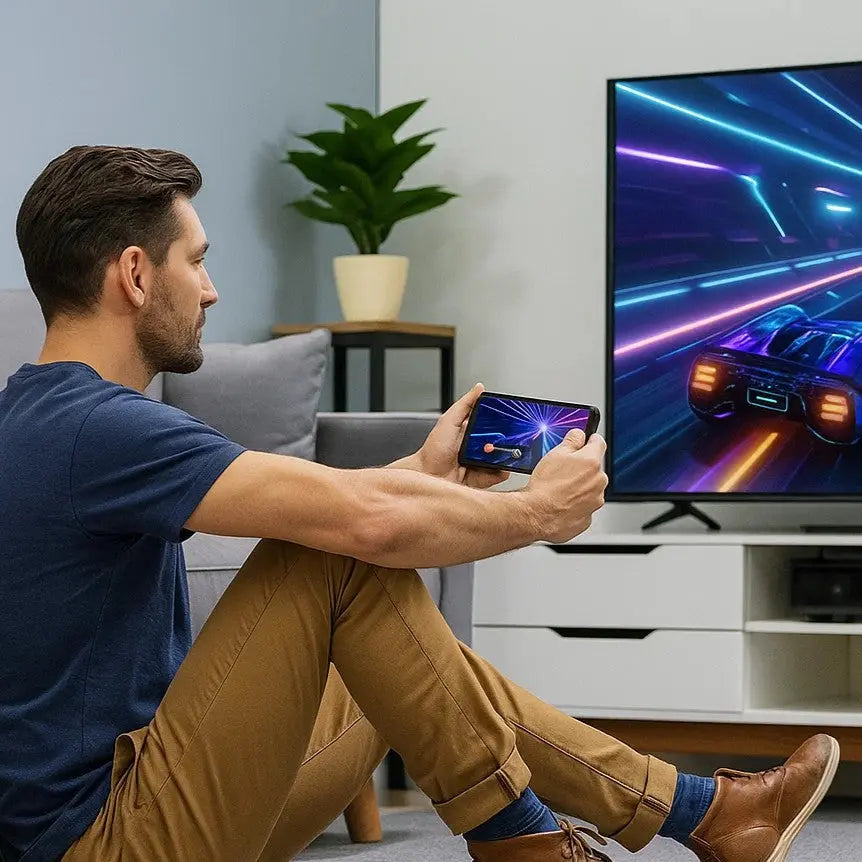 Screencast Adapter HDMI 1080p Wifi Miracast AirPlay DLNA TV Monitor Smartphone Spiegelen Android iOS Windows macOS Draadloos