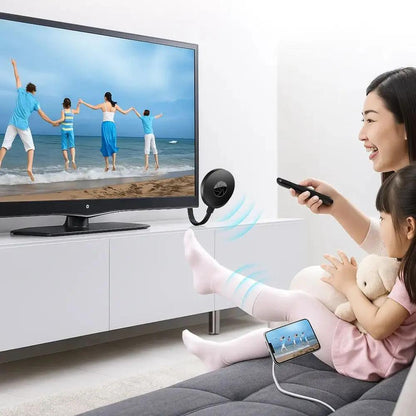 Screencast Adapter HDMI 1080p Wifi Miracast AirPlay DLNA TV Monitor Smartphone Spiegelen Android iOS Windows macOS Draadloos