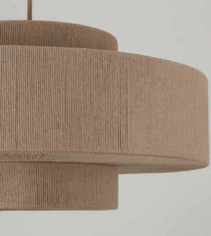 Hanglamp Gevlochten Katoen 50cm Boho Scandinavisch Design Verstelbaar