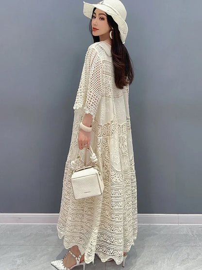 Vrouwelijke Zomerjurk Elegant Jurk van Bella Moda