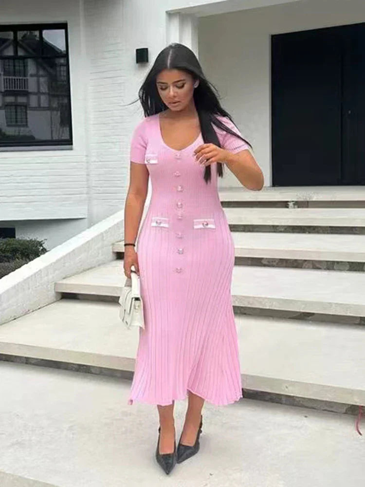 Zomerjurk Vrouwen Luxe Korte Jurk Mode