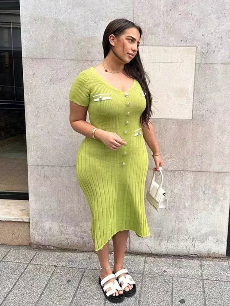 Zomerjurk Vrouwen Luxe Korte Jurk Mode