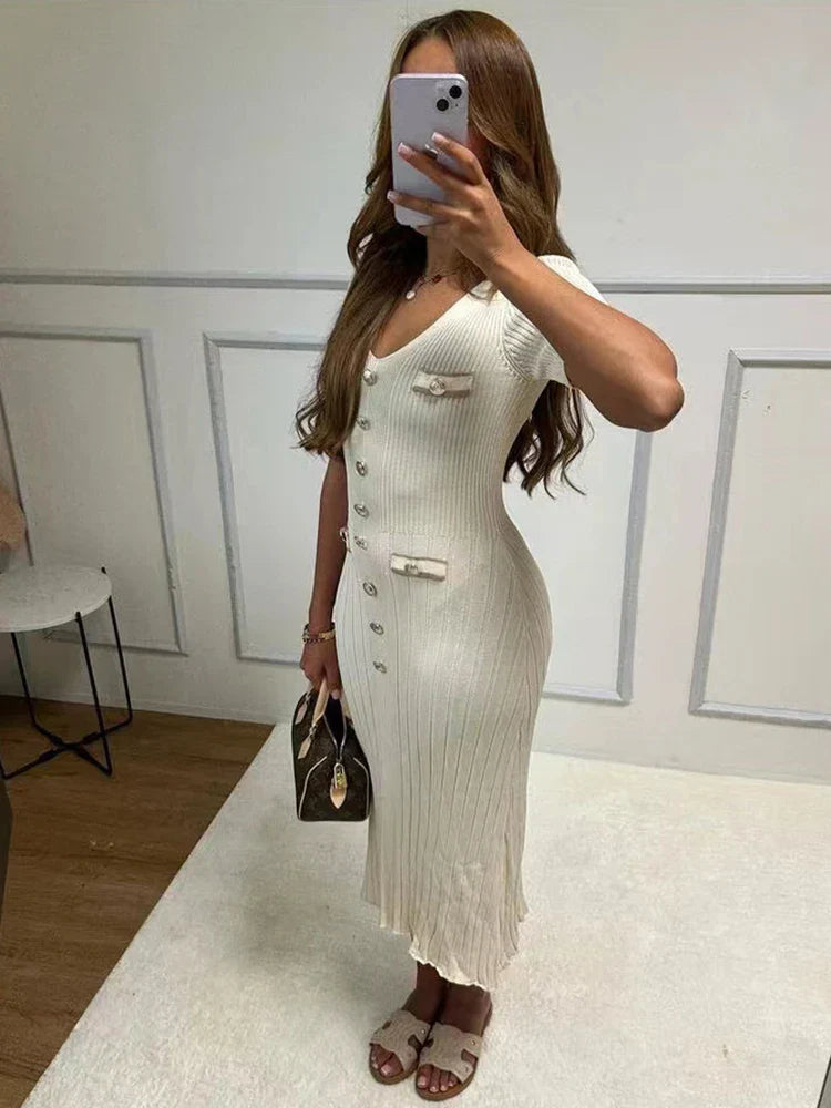 Zomerjurk Vrouwen Luxe Korte Jurk Mode