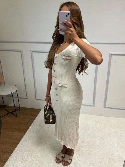 Zomerjurk Vrouwen Luxe Korte Jurk Mode