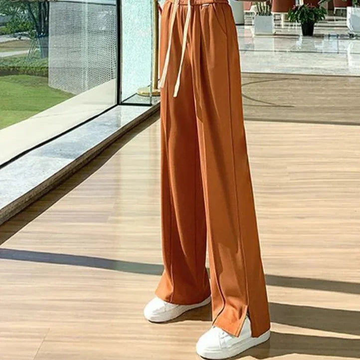 Elegante Wide Leg Broek voor Vrouwen Modieus - StudioMarella