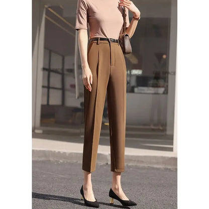 Hoge Taille Broek Comfortabel Elegant Design