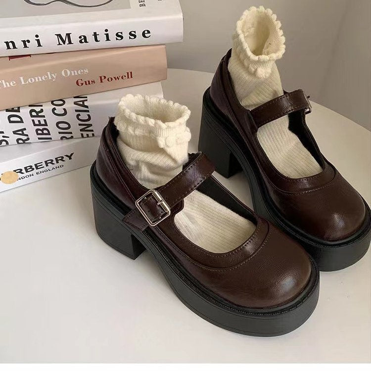Retro Plateau Schoenen voor Vrouw