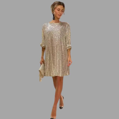 Kleine Glitter Jurk met Pailletten