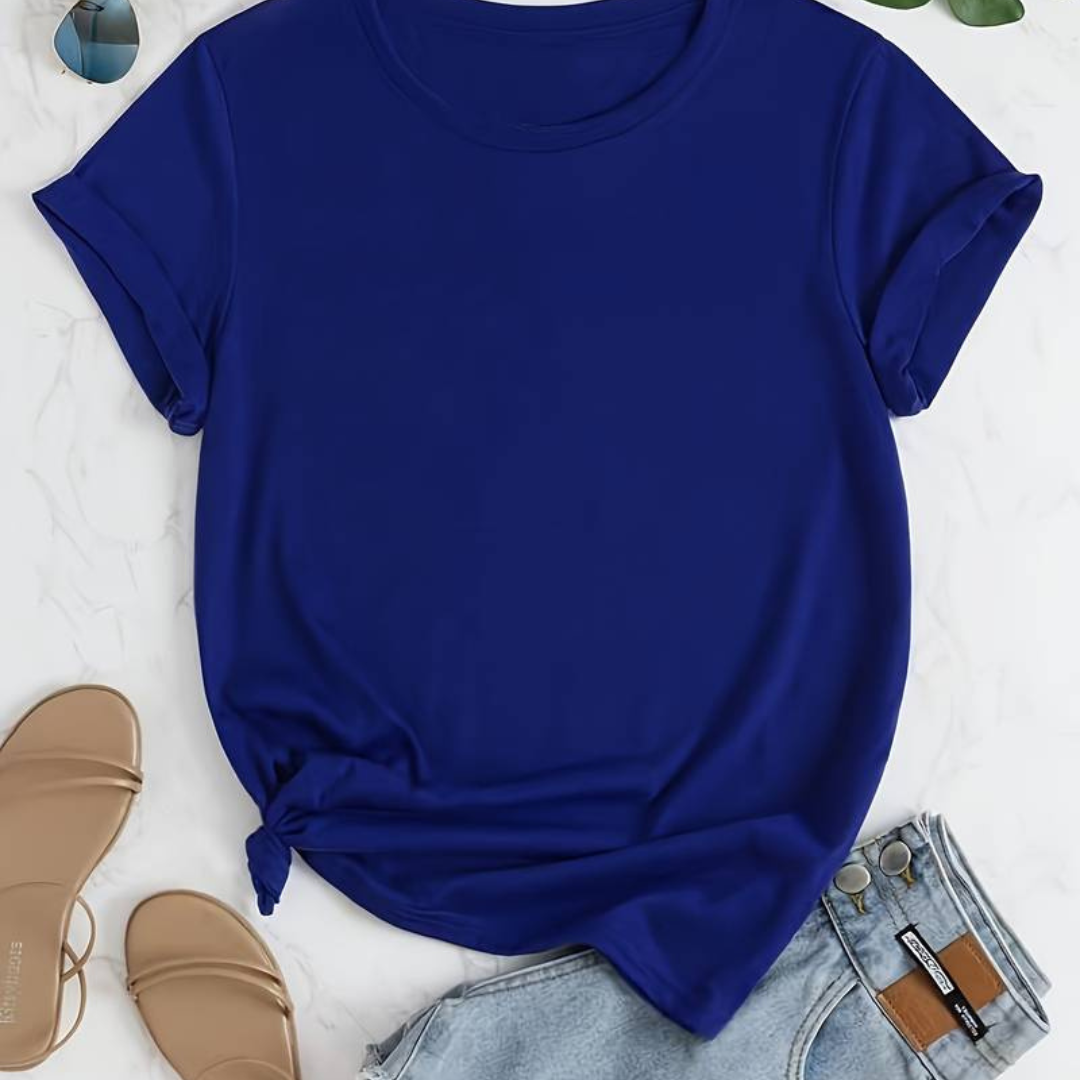 Vrouwelijk T-shirt Zacht en Comfortabel Casual Kleding