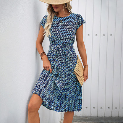 Midi Jurk Comfortabel Zomerjurk