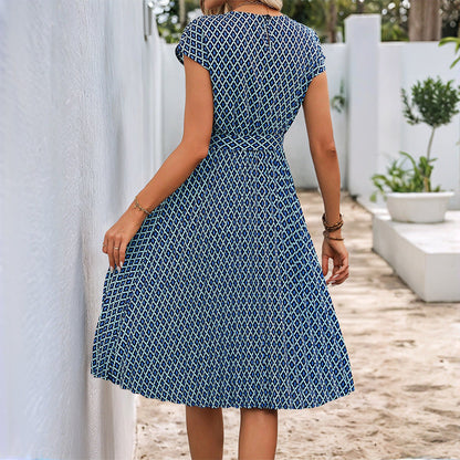 Midi Jurk Comfortabel Zomerjurk