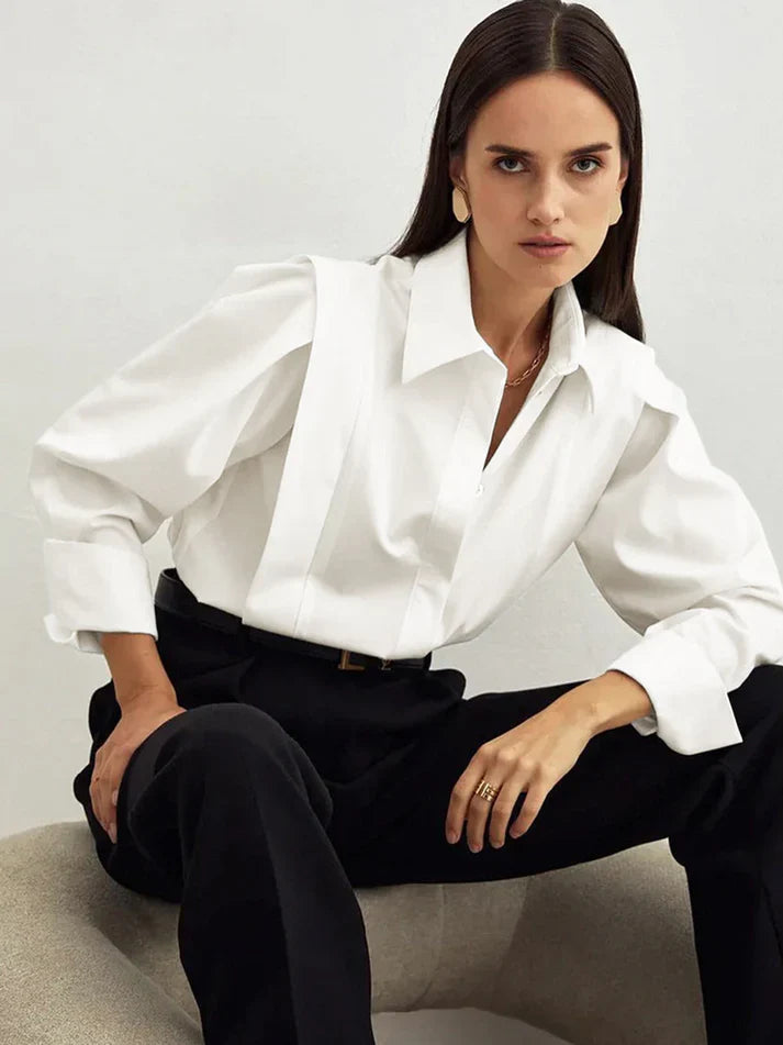 Klassieke Elegante Dames Blouse - StudioMarella