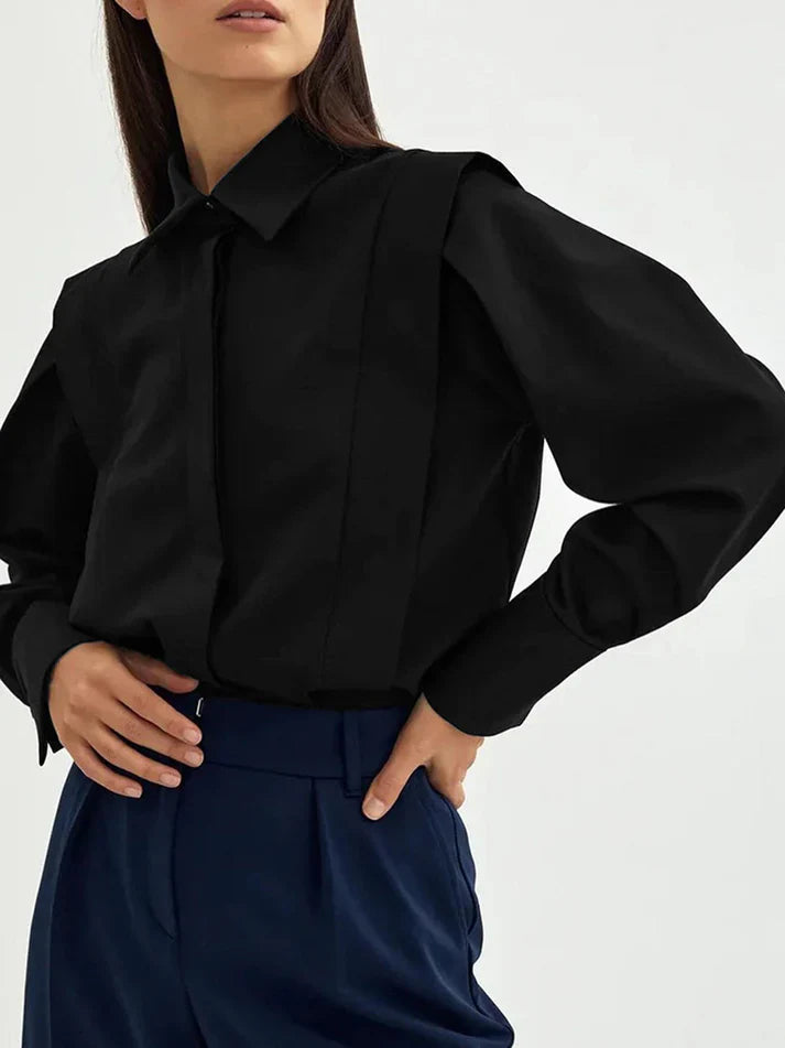 Klassieke Elegante Dames Blouse