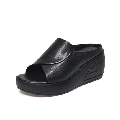 Kathryn | Orthopedische instapsandalen met sleehak voor dames 1