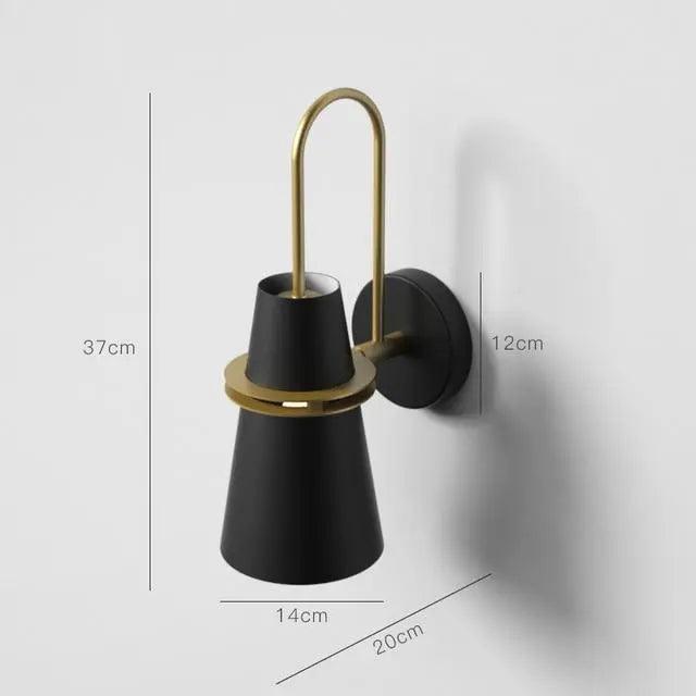 Scandinavische Wandlamp Nordic – Minimalistische Metalen Verlichting voor Moderne Interieurs – Bedrading – Sansoti