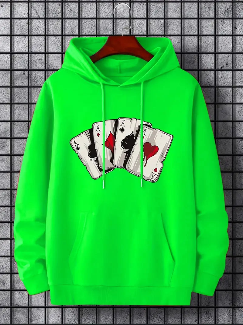 Kenneth – ontwerp van een hoodie met casinokaart 7