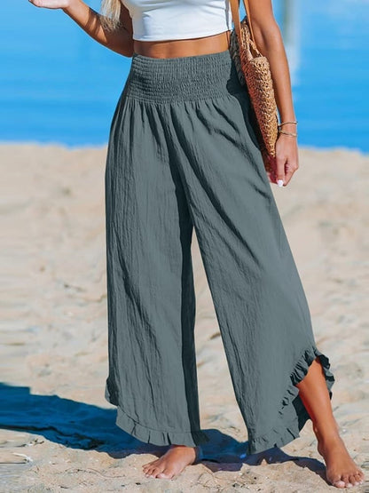 Vrouwelijke Blouse met Volant en Elegante Look
