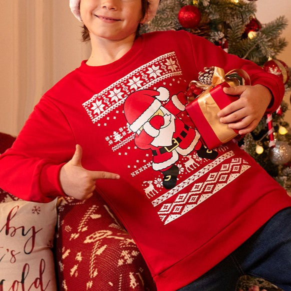 Kerstman Kindertrui | Zachte Stof, Feestelijk Ontwerp 1