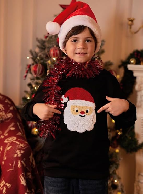 Kerstman Kindertrui | Zachte Stof, Feestelijk Ontwerp 4