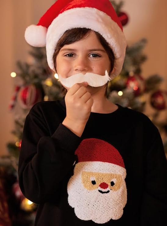Kerstman Kindertrui | Zachte Stof, Feestelijk Ontwerp 5