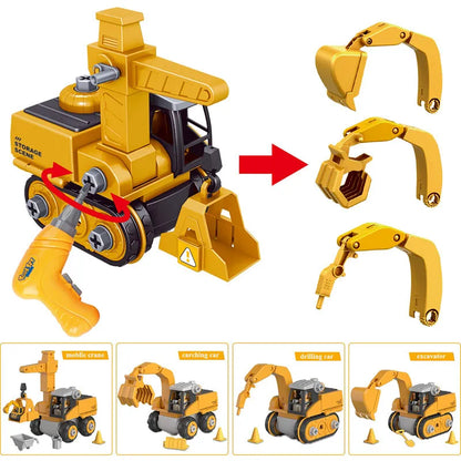 Constructievoertuig Speelset met Schroevendraaier – Educatief & Interactief Bouwspeelgoed voor Kinderen