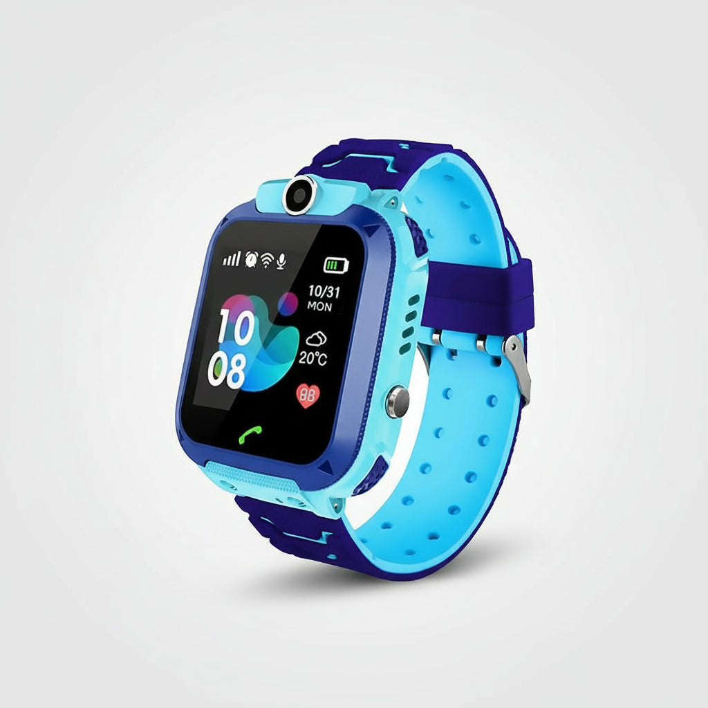 GPS Smartwatch voor Kinderen met Telefoon & SOS-Functie – Veilig & Verbonden