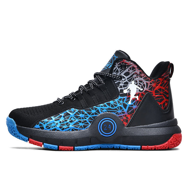Kinderen Basketbalschoenen Comfortabel en Stevig