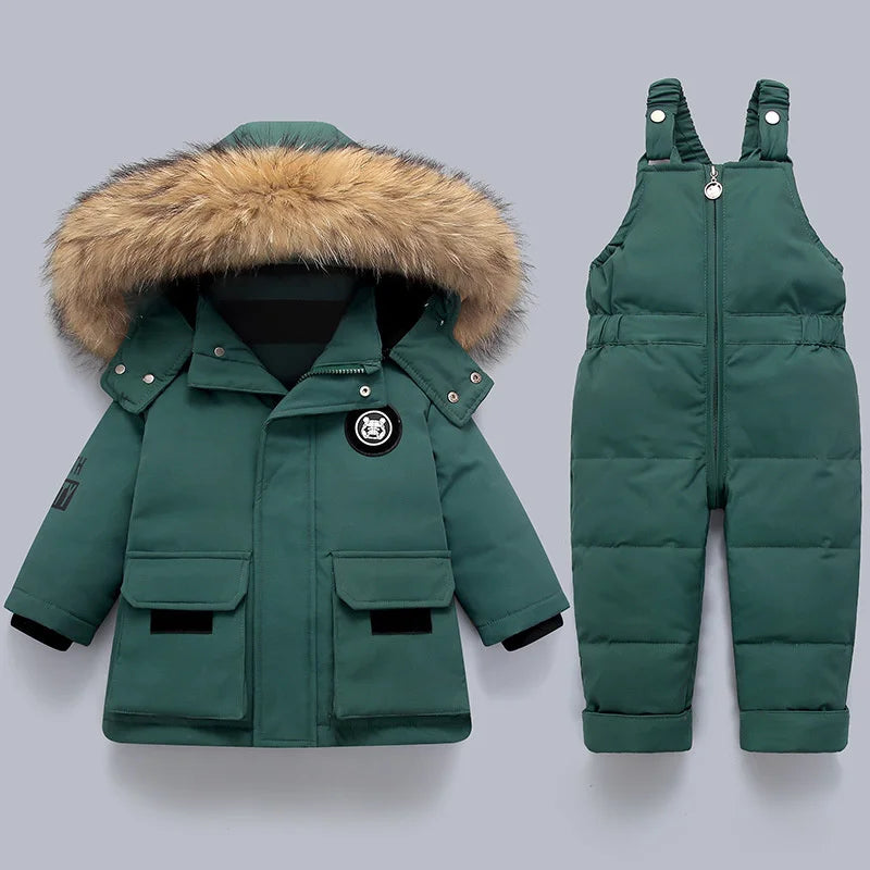 Kinder Ski Jas Warm en Waterdicht