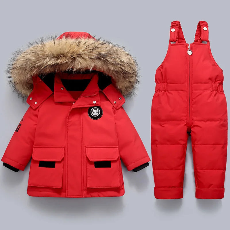 Kinder Ski Jas Warm en Waterdicht