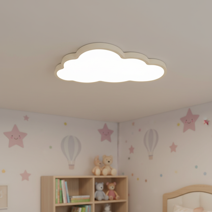 Plafondlamp Wolk Kinderkamer LED 3000K Acryl 40cm Warm Wit Babykamer Plafonnière Wolkvorm Sfeerlamp Kinderlamp