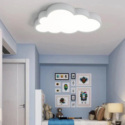 Plafondlamp Wolk Kinderkamer LED 3000K Acryl 40cm Warm Wit Babykamer Plafonnière Wolkvorm Sfeerlamp Kinderlamp
