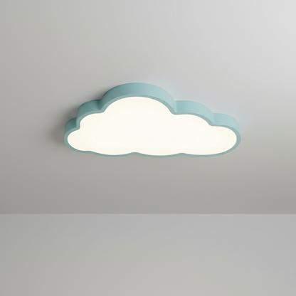 Plafondlamp Wolk Kinderkamer LED 3000K Acryl 40cm Warm Wit Babykamer Plafonnière Wolkvorm Sfeerlamp Kinderlamp