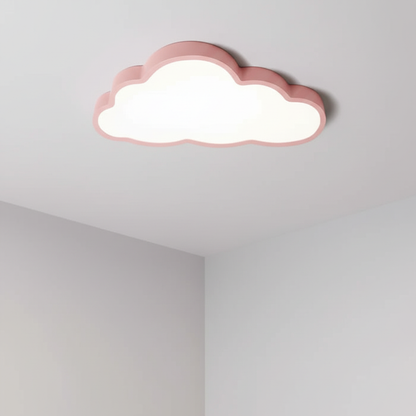 Plafondlamp Wolk Kinderkamer LED 3000K Acryl 40cm Warm Wit Babykamer Plafonnière Wolkvorm Sfeerlamp Kinderlamp