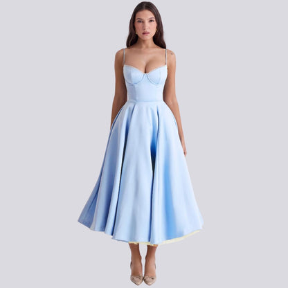 Elegante Maxi Jurk Annalisa Stijl