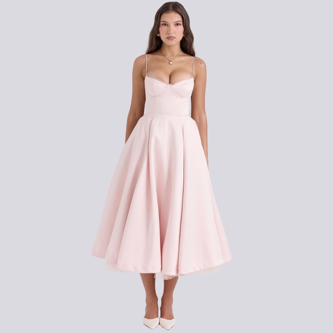 Elegante Maxi Jurk Annalisa Stijl