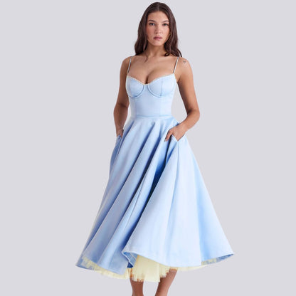 Elegante Maxi Jurk Annalisa Stijl