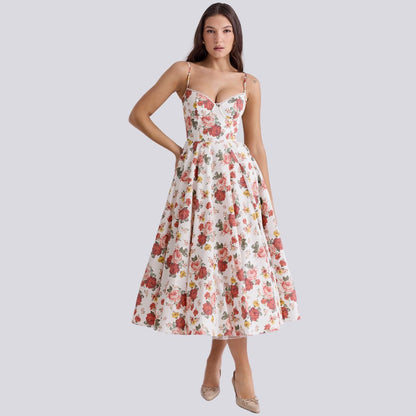 Elegante Maxi Jurk Annalisa Stijl