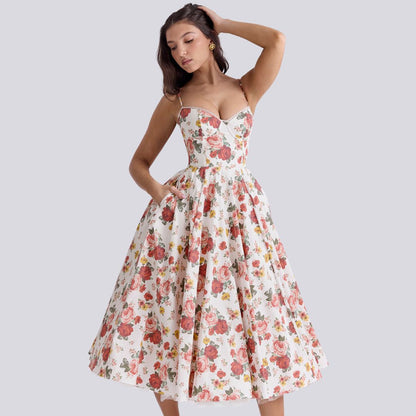Elegante Maxi Jurk Annalisa Stijl